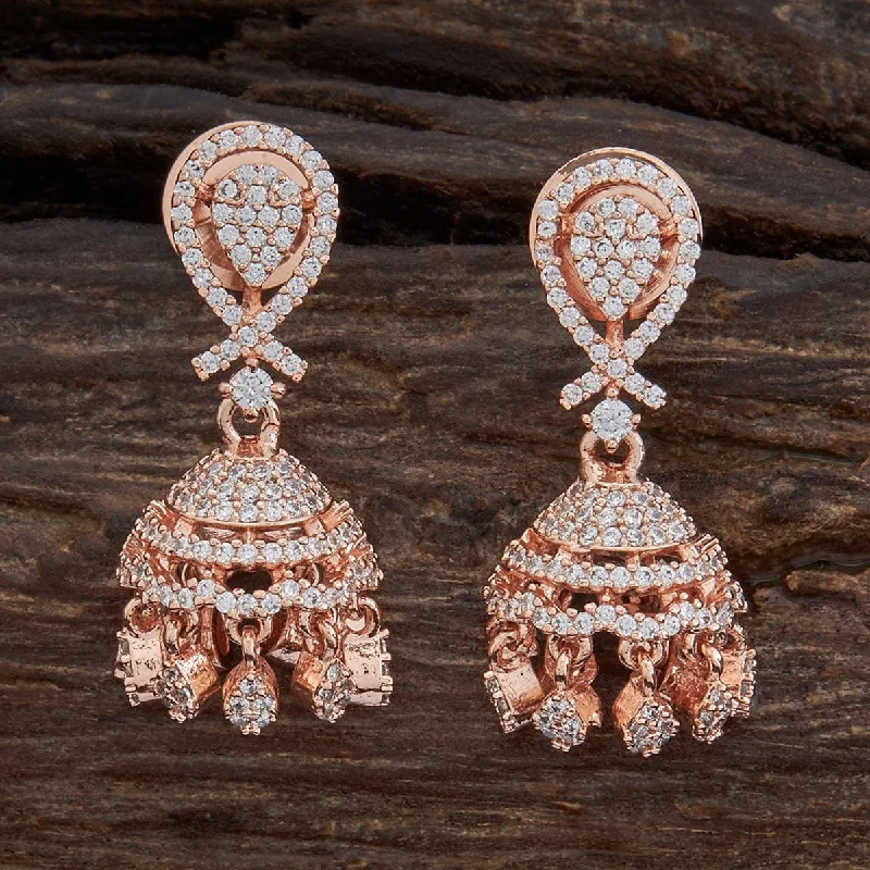 women chunky earrings -Zircon Earring 163170