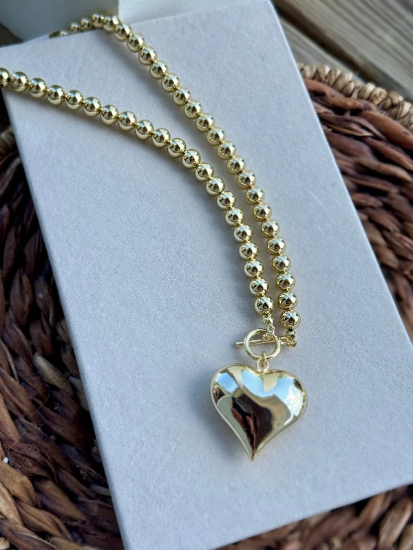 women sterling silver necklaces -Mega Love Necklace by Treasure Jewels