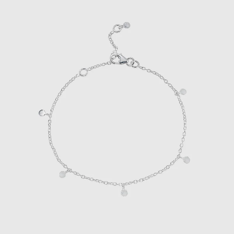 Frascati Sterling Silver Multi Disc Bracelet