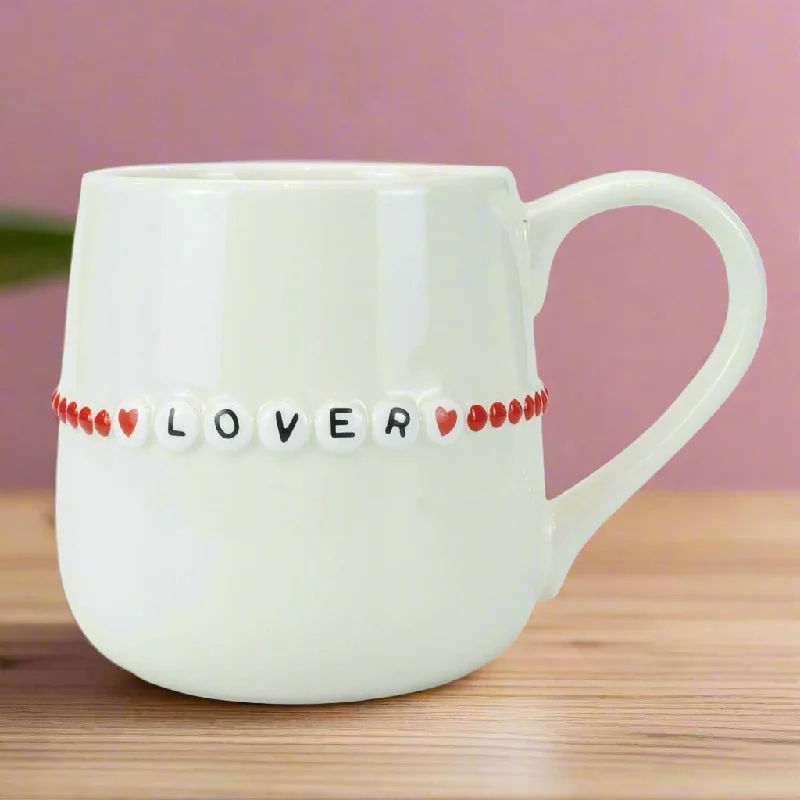 'Lover' Friendship Bracelet Coffee Mug