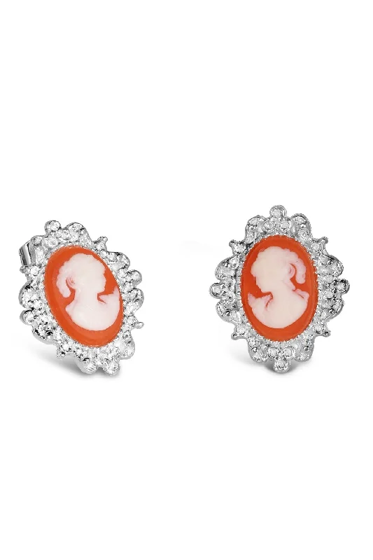 women luxury earrings -Cameo Earrings