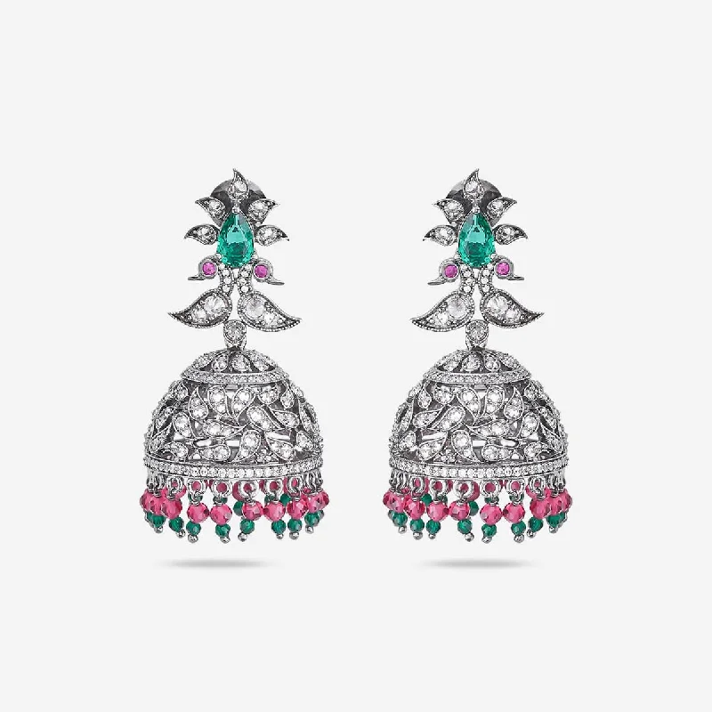 women geometric earrings -Zircon Earring 163883