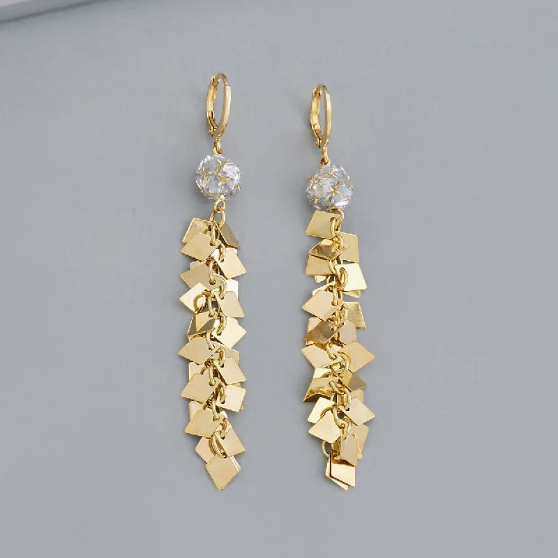 women crystal chandelier earrings -Trendy Earring 166590