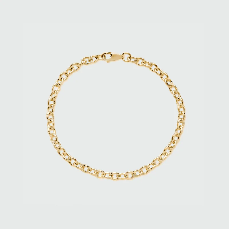 Callow Gold Vermeil Trace Link Bracelet