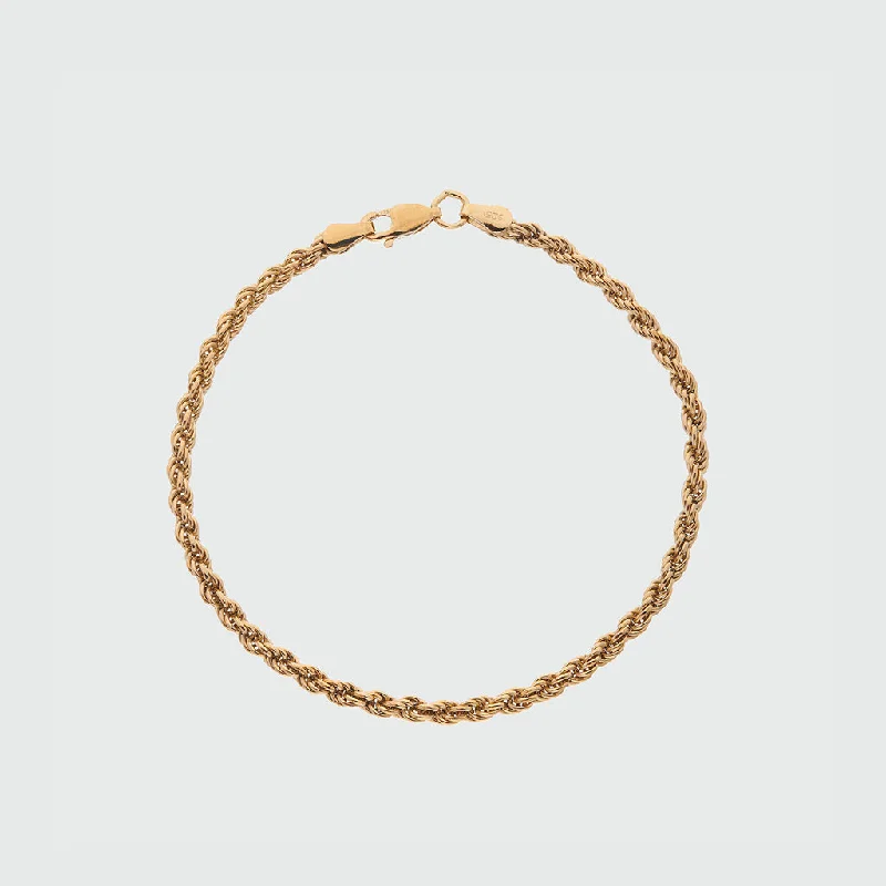 Alhambra Gold Vermeil Rope Bracelet