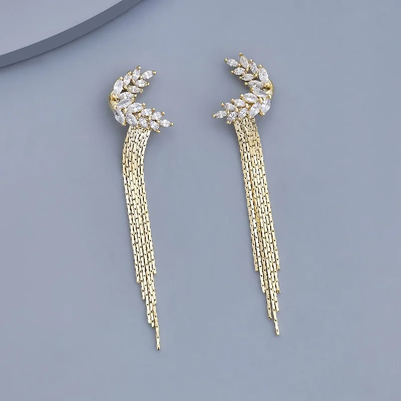 women engraved earrings -Trendy Earring 168691