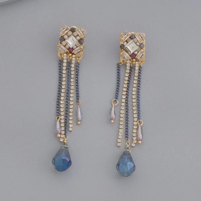 women colorful gemstone earrings -Trendy Earring 164858