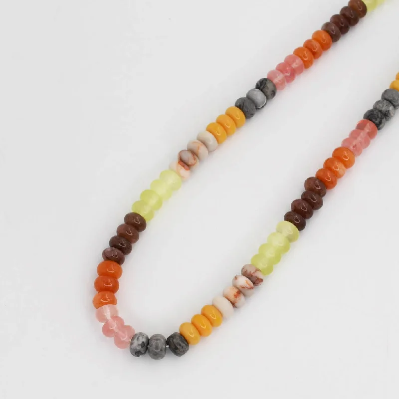 women zodiac necklaces -Autum Gemstone Necklace by Treasure Jewels