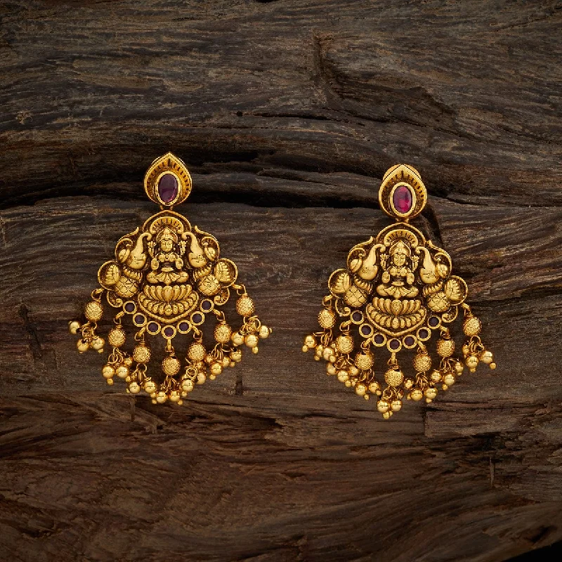 women sparkling drop earrings -Antique Earring 167989