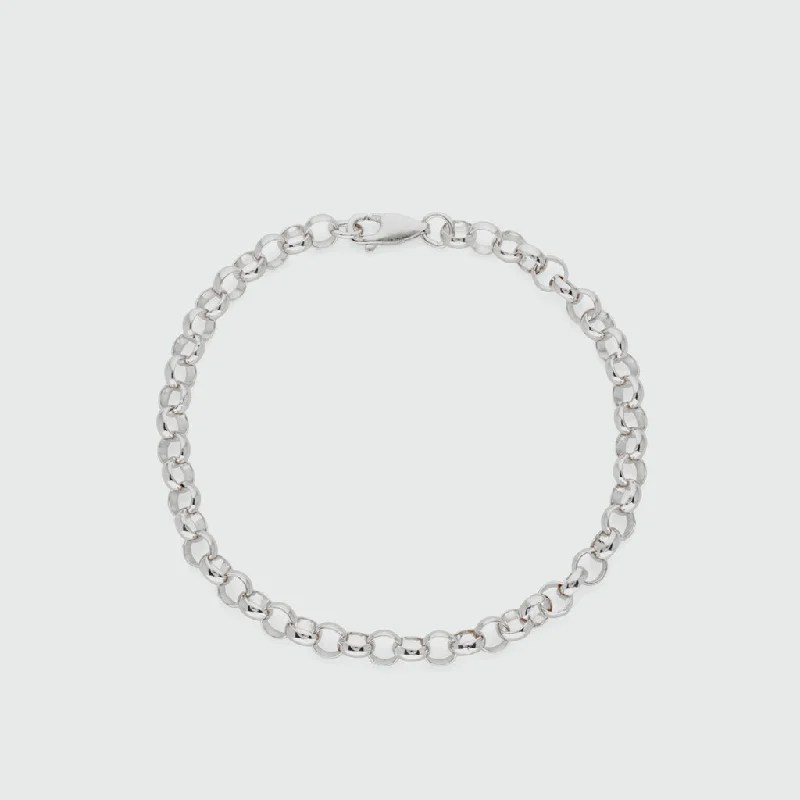 Farrier Sterling Silver Belcher Bracelet