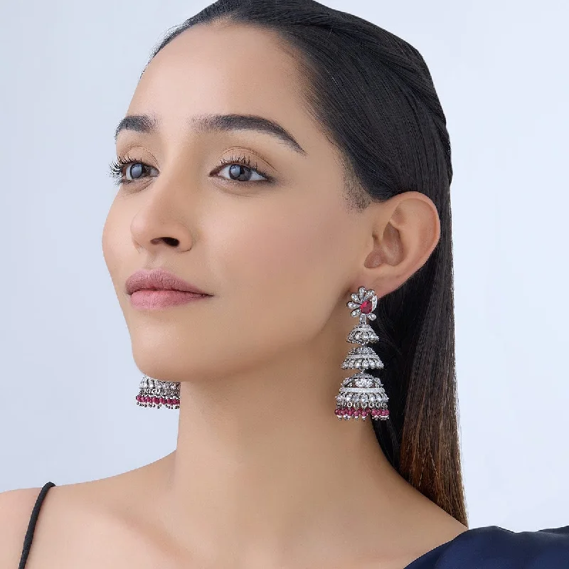 women chic earrings -Zircon Earring 163919