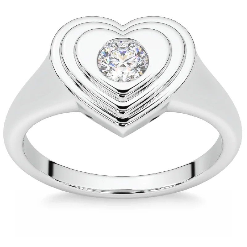 14k white gold