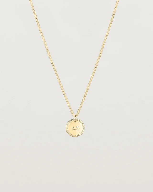 women vintage-style necklaces -Precious Initial Necklace | Birthstone