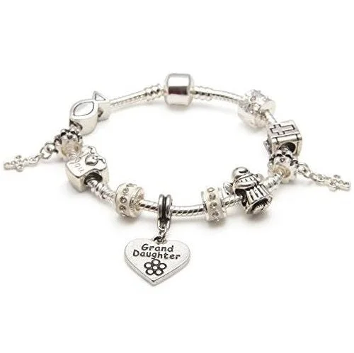 Girls First Holy Communion/Christening for Charm Bracelet Granddaughter