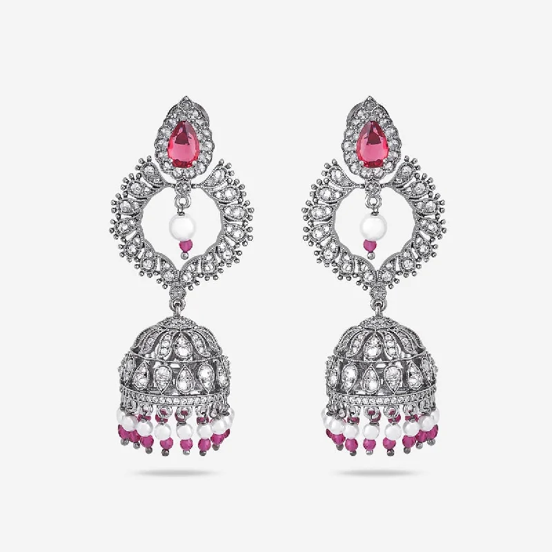 women rainbow earrings -Zircon Earring 163885