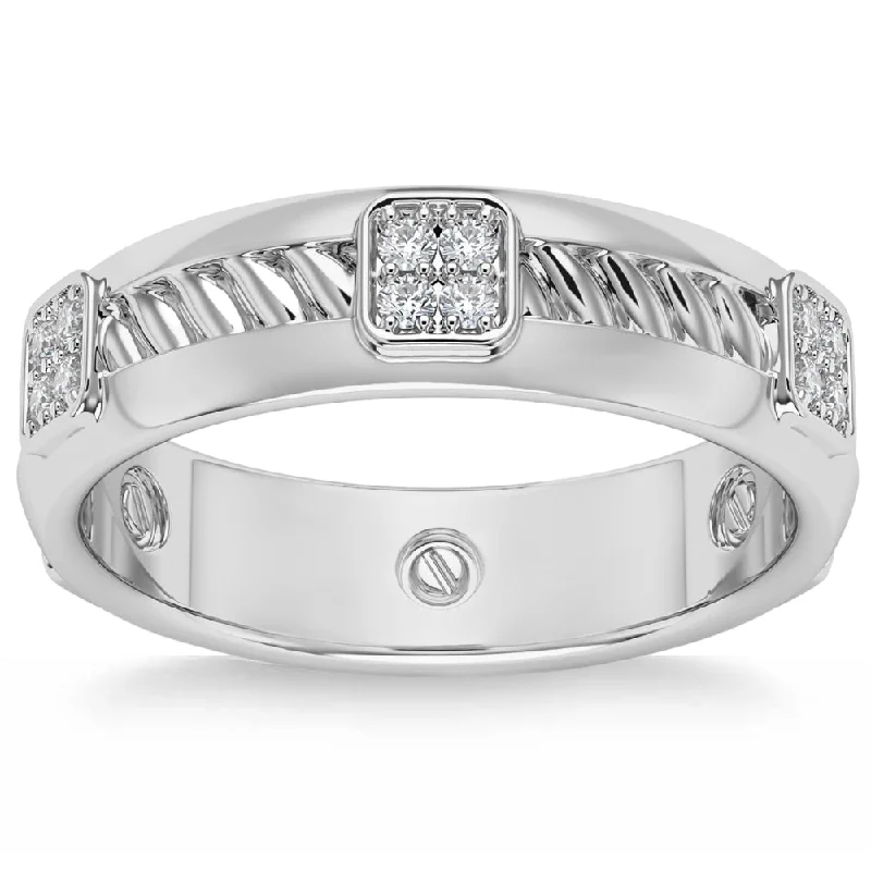 14k white gold