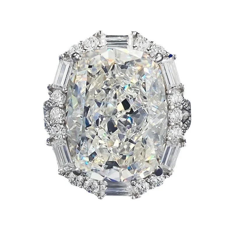 custom engagement rings -8.0 Ct Cushion Cut Diamond Engagement Ring