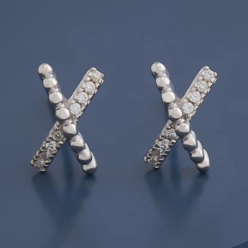 women trendy earrings -92.5 Silver Earring 168156