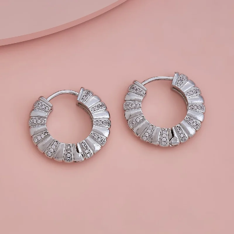 women cubic zirconia earrings -Trendy Earring 168940